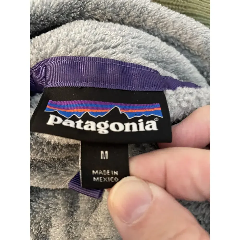 Patagonia Pullover Sweater Womens Medium Polartec Thermal Pro Fleece‎ Outdoors